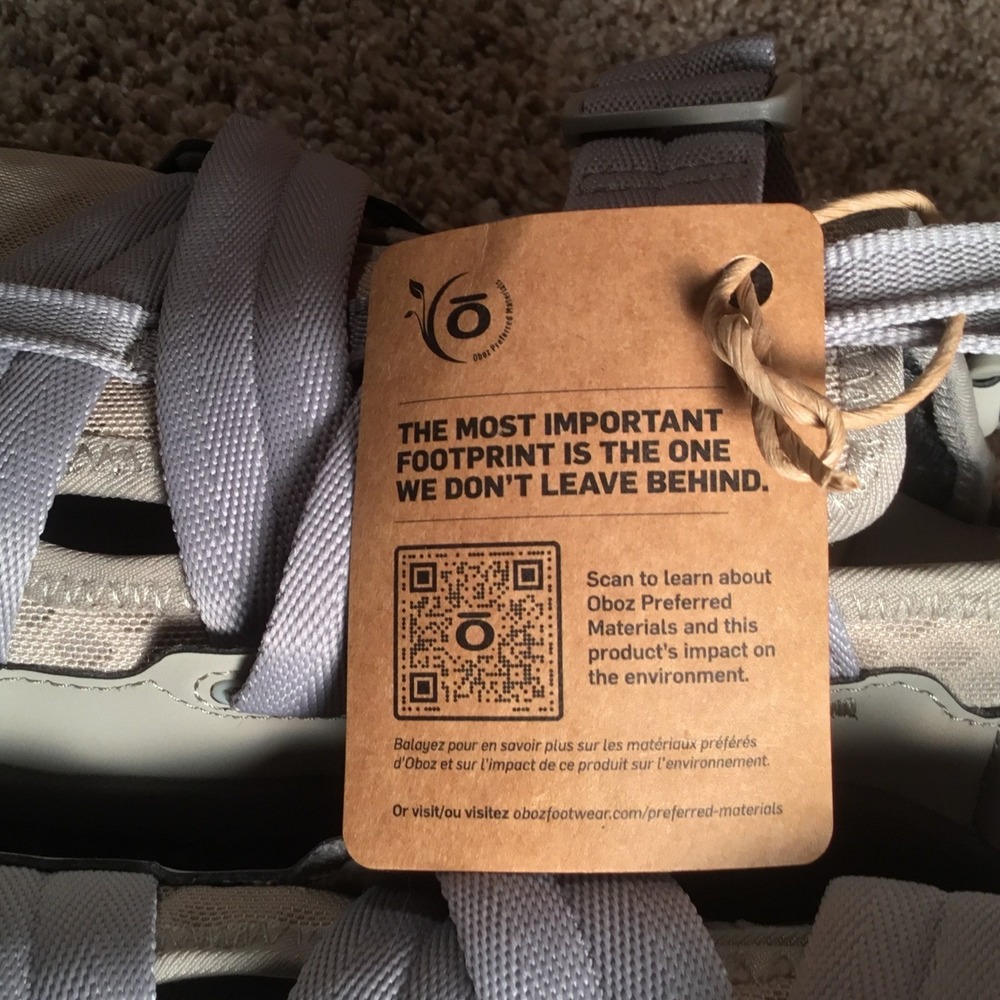 Oboz Women's Whakata off-road Skylight Sandals Hiking NEW Shoes 20383 size 11 - Picture 6 of 11